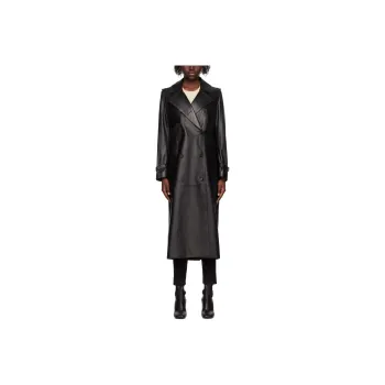MACKAGE Leather Jacket Women's Black