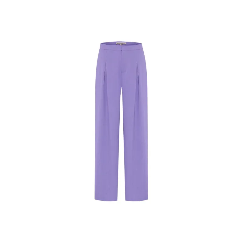 BBLLUUEE Casual Pants Women's Mist Purple-0