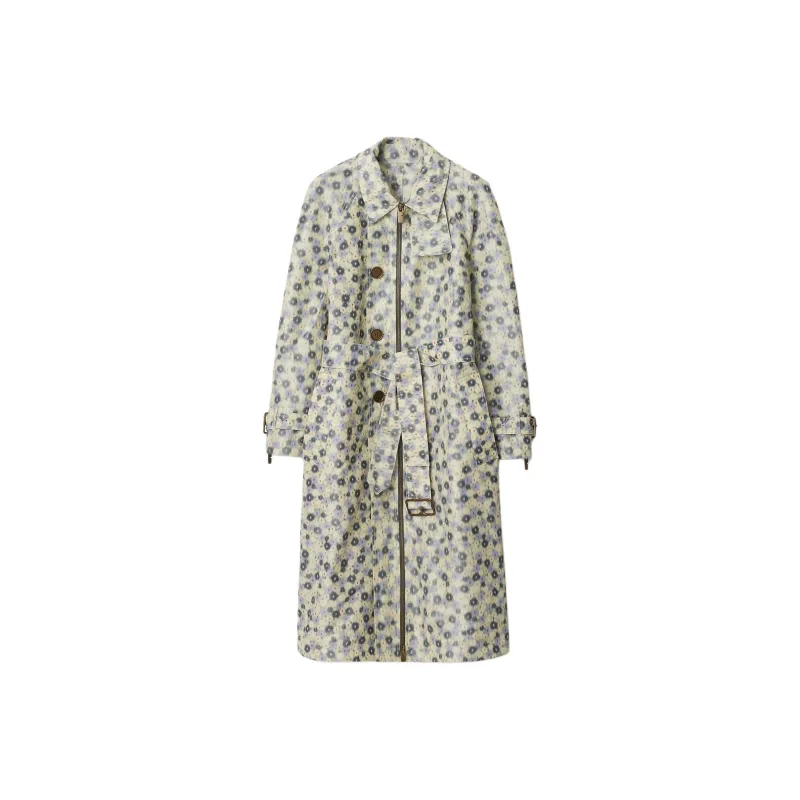 Burberry SS25 Coat Women's Beige Yellow-0