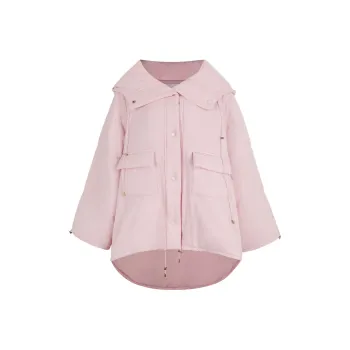Selkie Collection FW24 Puffer Jacket Women's Crystal Pink