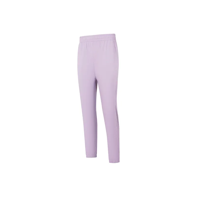 QIAODAN Casual Pants Women's Taro Paste Purple-0