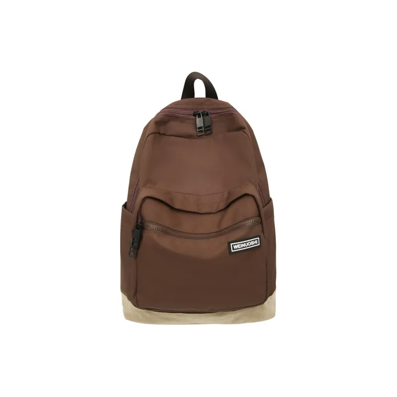 Wenpercy Nylon With Mesh Backpack Unisex Multicolor-9