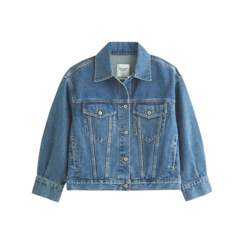 Abercrombie＆Fitch Denim Jacket Women's Blue