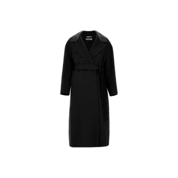 MaxMara Coats Women's Black