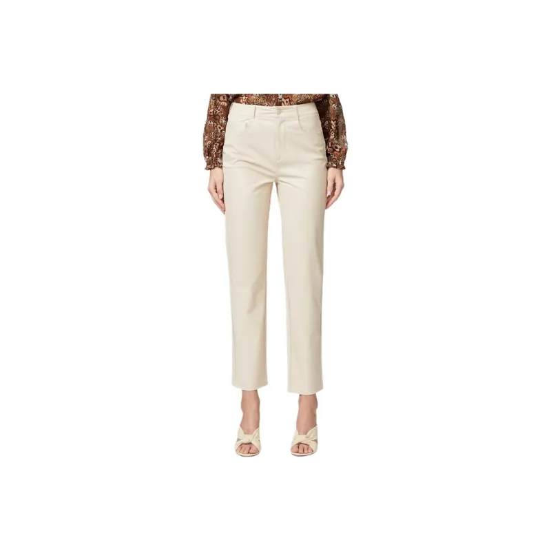 PAIGE Casual Pants Women's Ecru-0