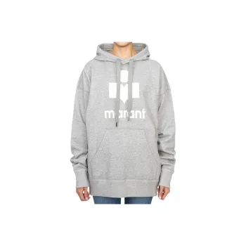 ISABEL MARANT ETOILE Mansel Logo Printed Drawstring Hoodie