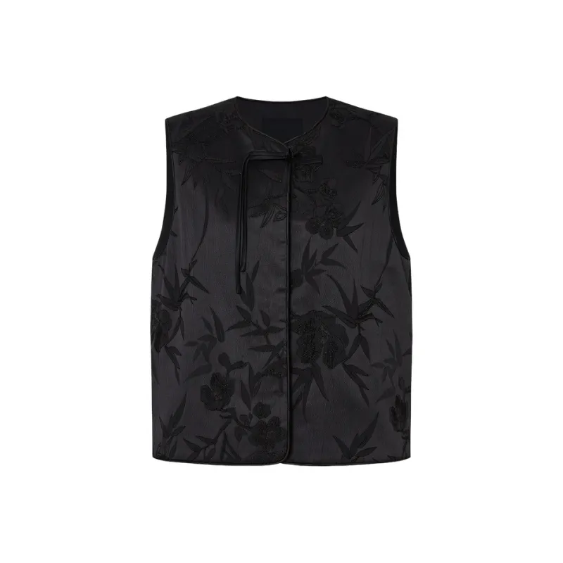 MO&CO Vests Women's Black-0