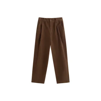 Initial Language Casual Pants Women's Dark Brown