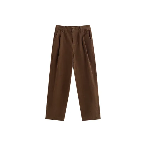 Initial Language Casual Pants Women's Dark Brown