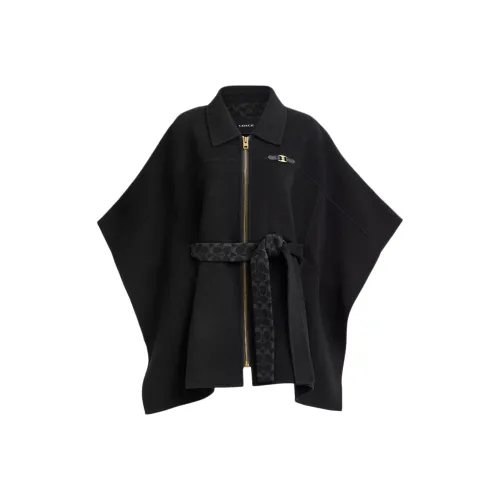 COACH Cloaks Women's Black