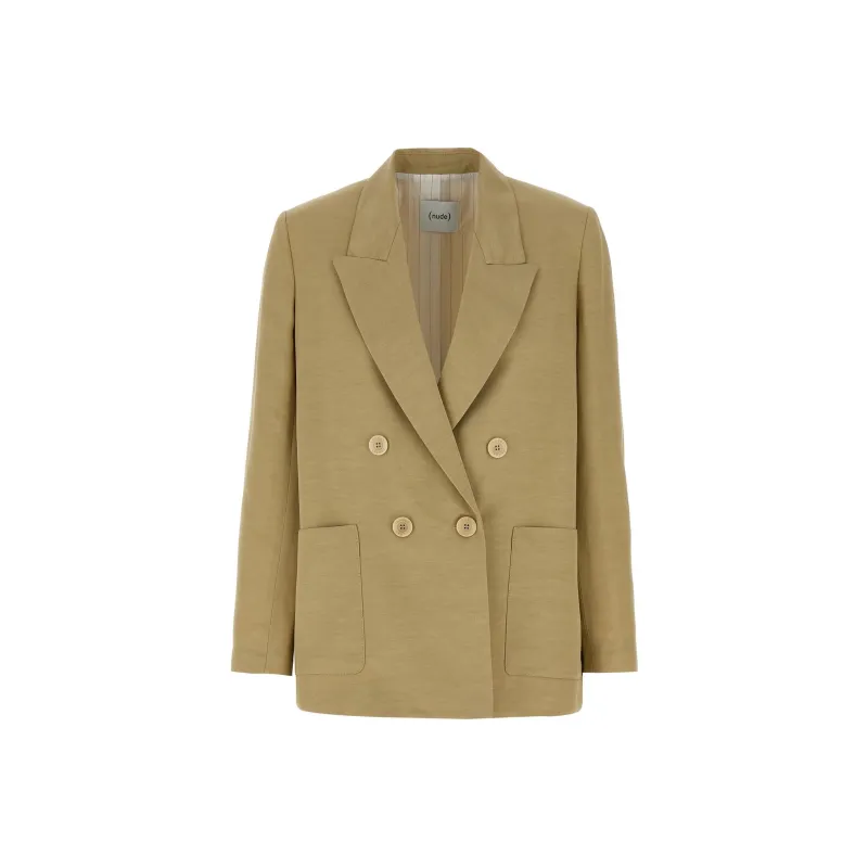 NUDE MASAHIKO MARUYAMA Double breasted Blazer-0
