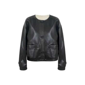 Kele Coco Leather Jacket Women's Black