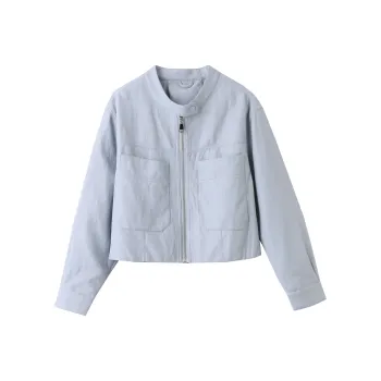 Yi Mengyuan Leather Jacket Women's