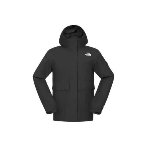 THE NORTH FACE Waterproof Thermal Windproof Breathable Windbreaker Jacket Women's Cosmic Black