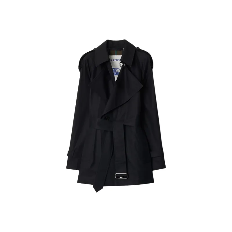 Burberry Trench Coat Women's Black-0