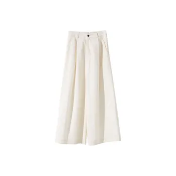 ZIMO Casual Pants Women's Raw White