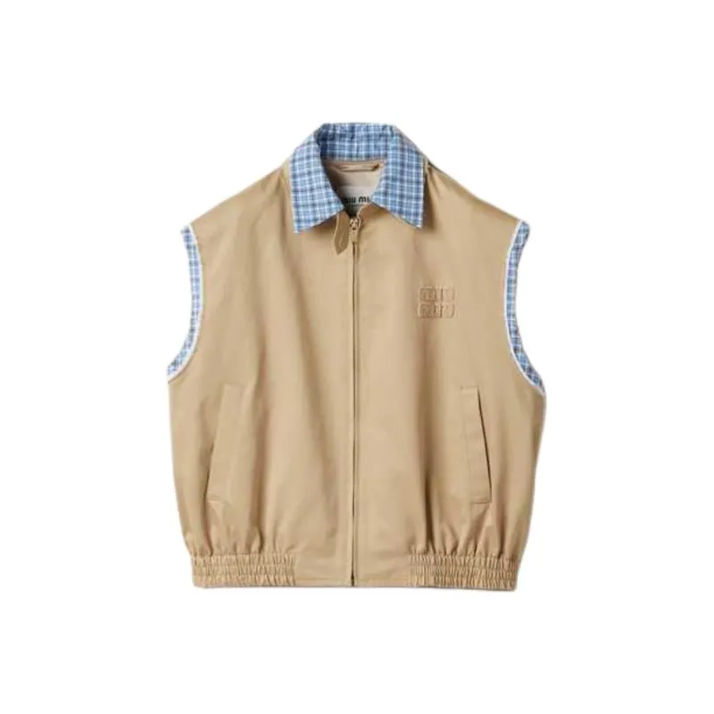 MIU MIU Chino Vest 'Cord'-0