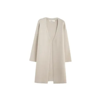 Tonlion Coats Women's Apricot Gray