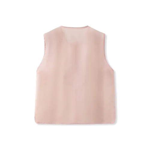 CHARM PICK 핑크 여성 조끼