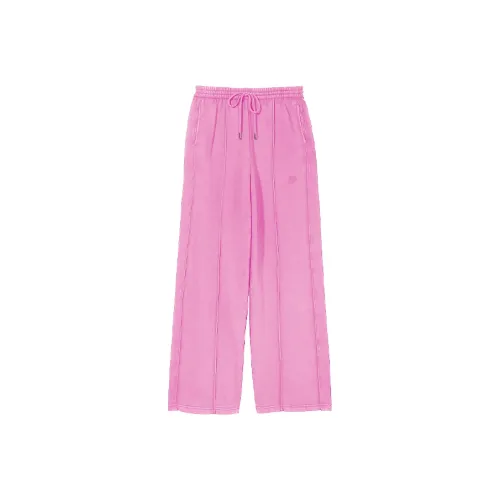 Victoria's Secret PINK IVY FLEECE WIDE-LEG SWEATPANTS/LP Casual Pants Women's Laura Pink