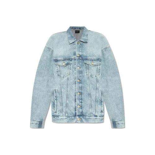 Balenciaga Bb Logo Denim Jacket