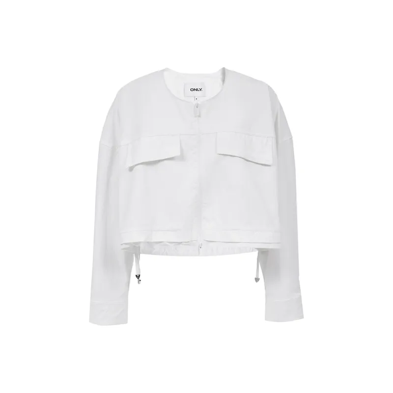 ONLY Trench Coat Women's S00 White-0