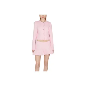 Misbhv Crewneck Tweed Cropped Jacket