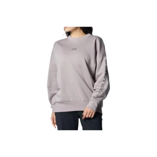 Under Armour Rival FW/AW24 Sweatshirt Women's Gray