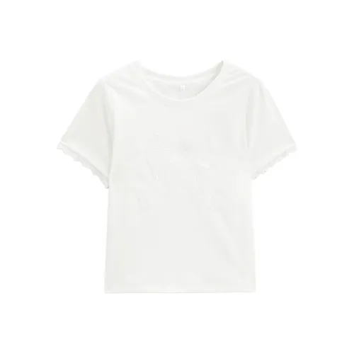 Love to serve T Shirts Women's White