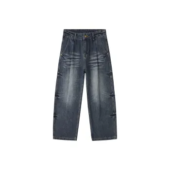 KM Jeans Unisex Blue Gray
