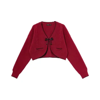 WESTLINK Cropped Coat Women's Red