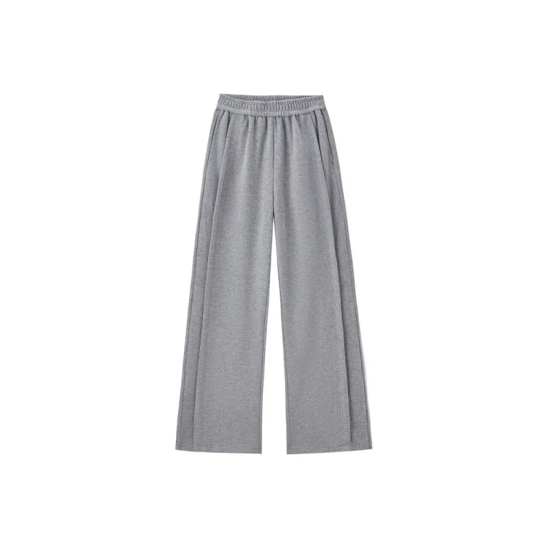 UNIQLO Casual Pants Women's Medium Heather Gray-0