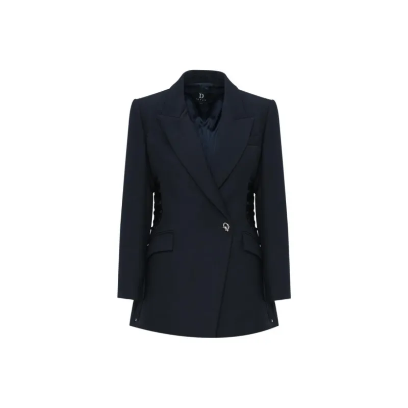 IDPAN Business Suit Women's Navy Blue-0