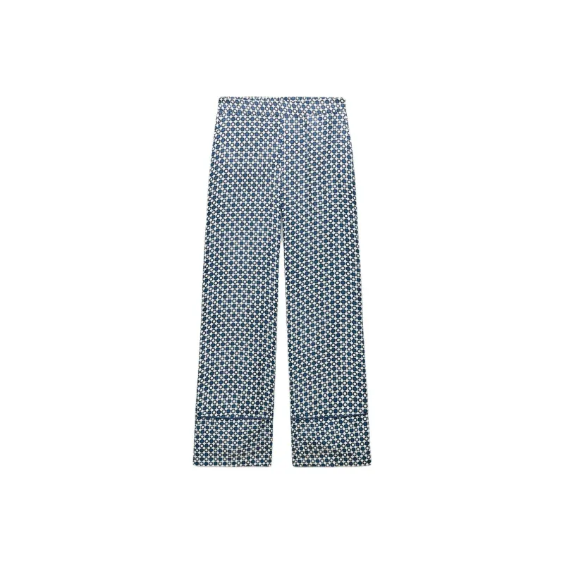 ZARA Casual Pants Women's Blue-0