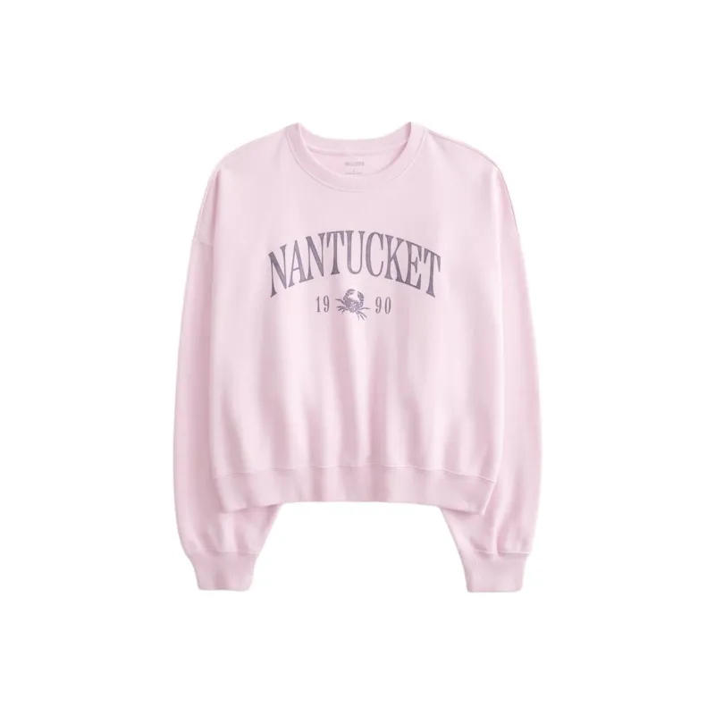 Hollister Sweatshirt Women's Rose Quartz-0