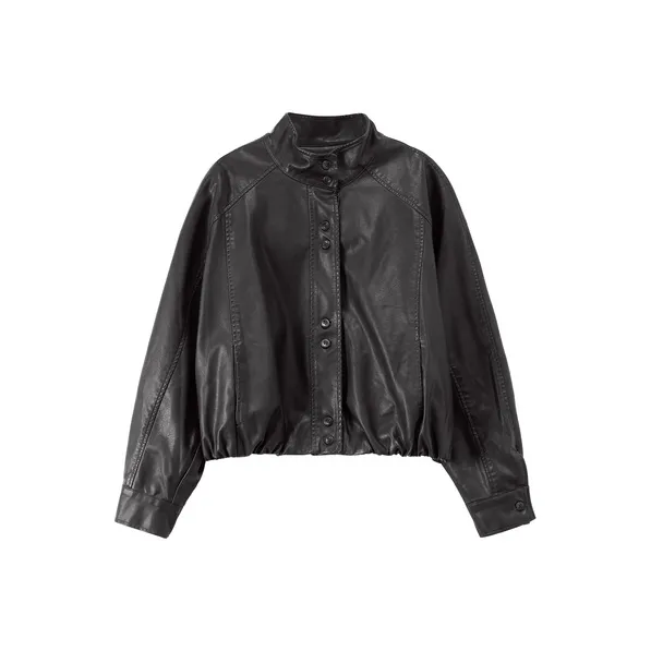 NO ONE ELSE Leather Jacket Women's-0