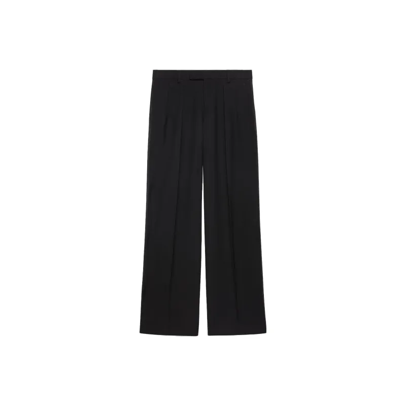 GUCCI High-Waisted Straight-Leg Trousers-0