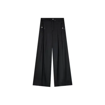 DKNY Casual Pants Women's Navy Blue