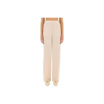 THEORY Georgette Wide Leg Pull On Pants
