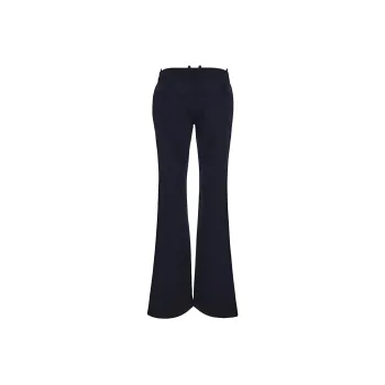 OFF WHITE Low Rise Flared Leg Trousers