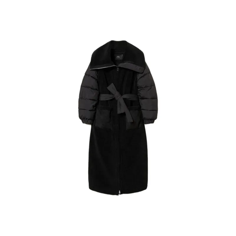 Twinset Faux fur Padded Coat-0