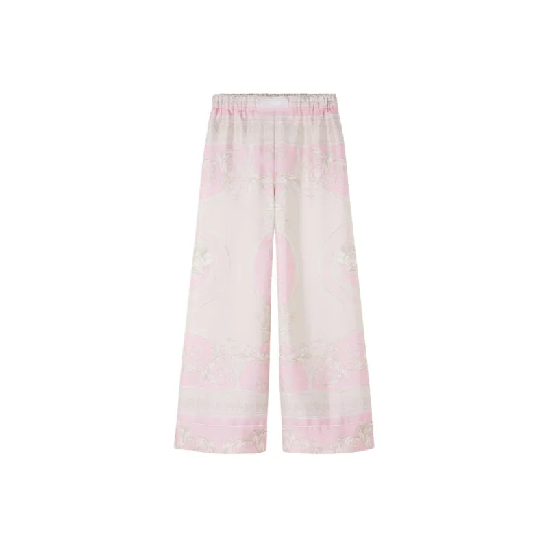 VERSACE La Coupe Des Dieux Silk Trousers-0