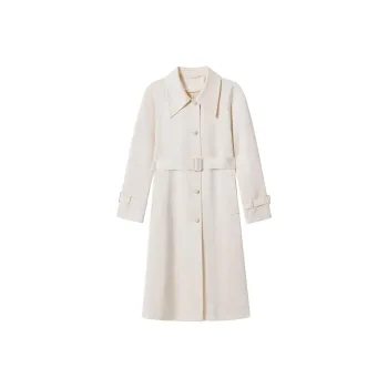 NINE WEST Trench Coat Women's Beige