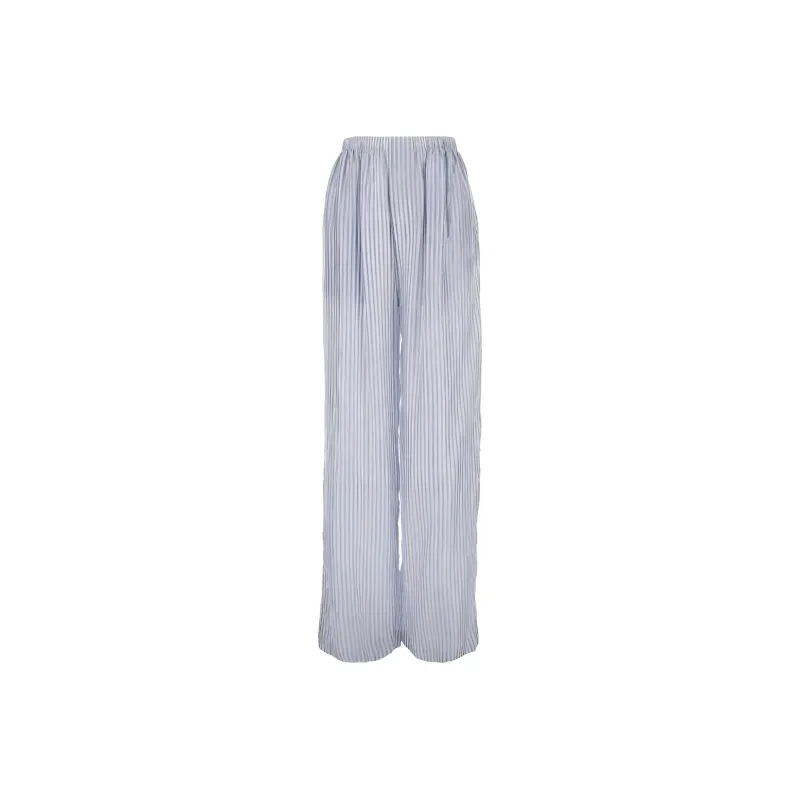 Balenciaga Striped Elastic Waist Pants-0