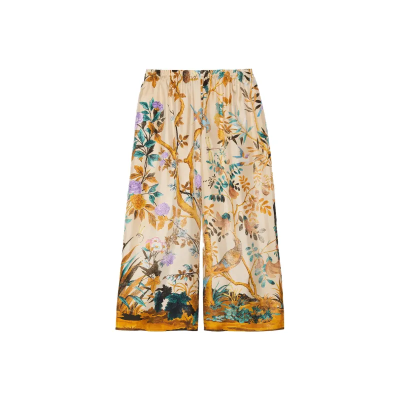 GUCCI Casual Pants Women's Ivory White-0