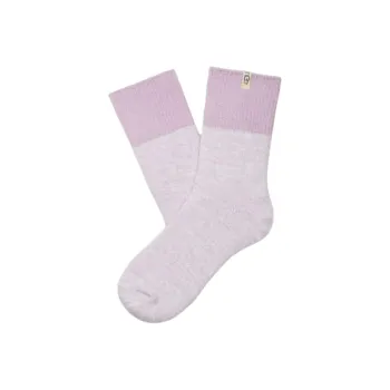 UGG Mid Calf Socks Women's 1 Pack Light Purple