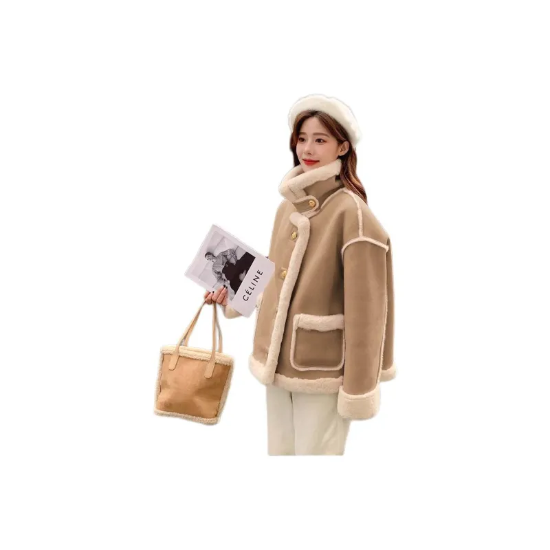 Qiuerle Puffer Jackets Women's-4