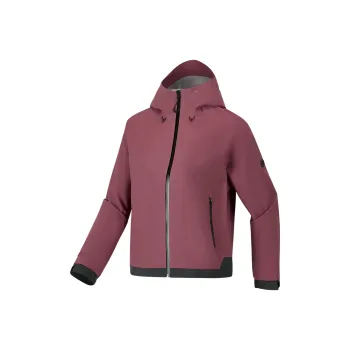Skechers Outdoor Hiking Water Resistant Windproof And Rainproof Windbreaker Jacket Women's Plum