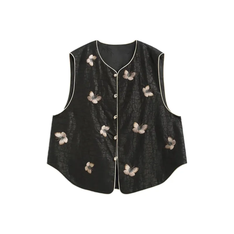 TIANSHAN Vests Women's Black-0