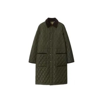 Burberry Quilted Long Sleeved Coat